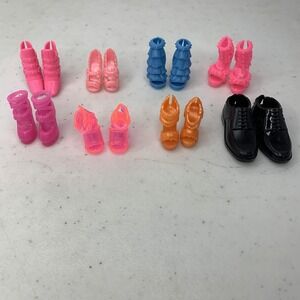 Lot of 8 Pairs Barbie & Ken Doll Shoes Fashion Doll Accessories